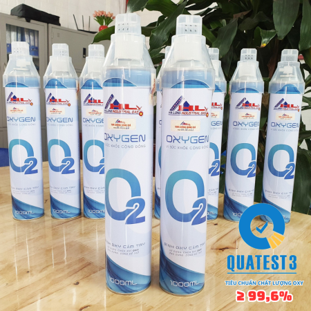 Bình Oxy Y Tế Cầm Tay 1000ML